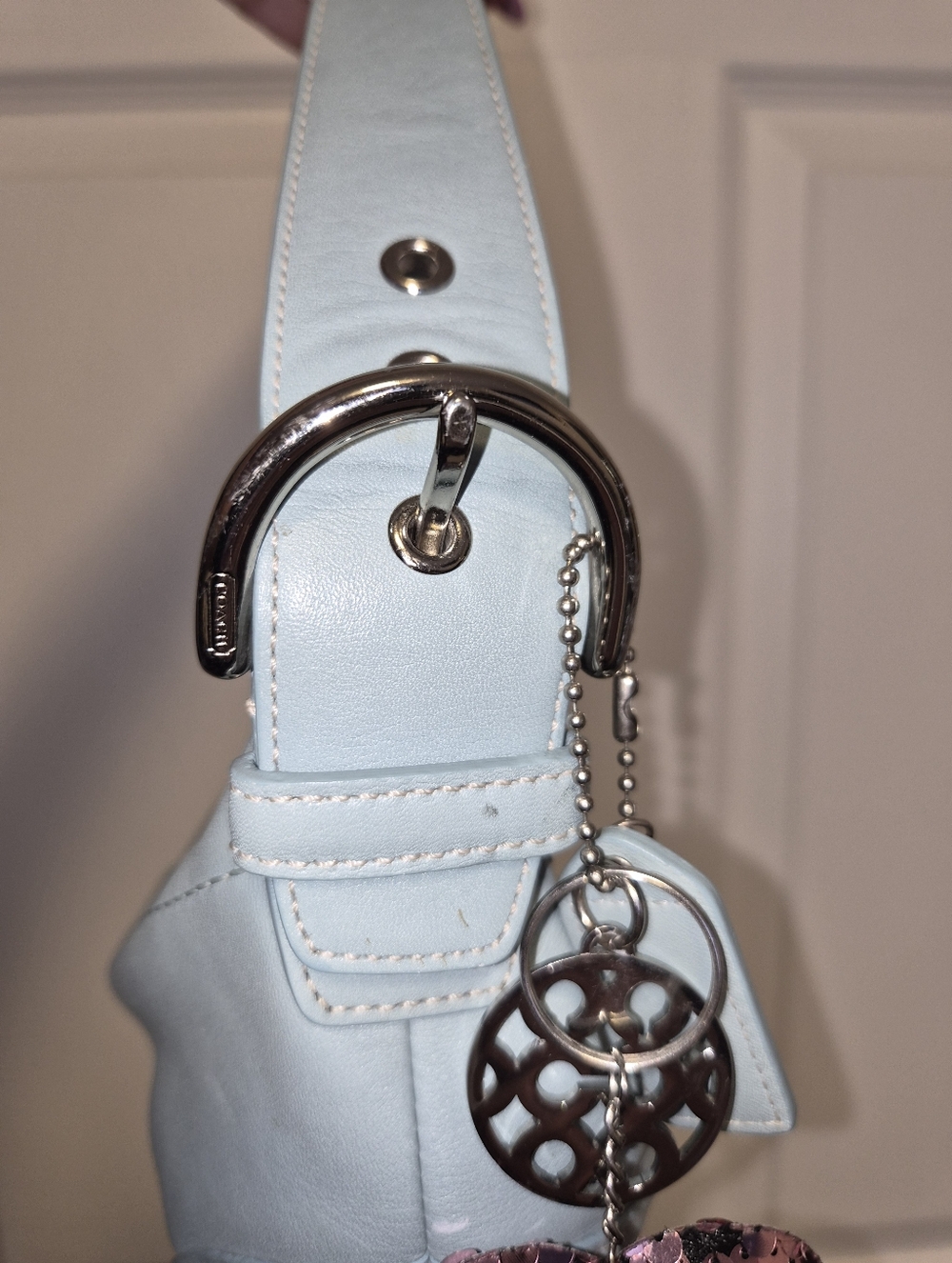 Vintage 2004 Coach Soho Mini Hobo Shoulder Bag 9541 - Picture 6 of 12